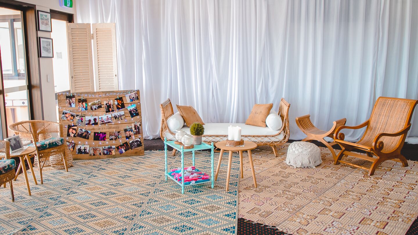 Boho wedding decoration